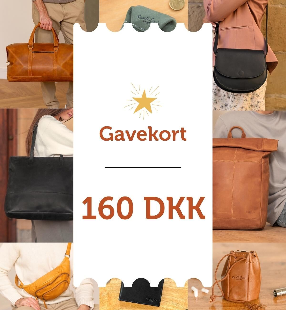 160 DKK gavekort per e-mail