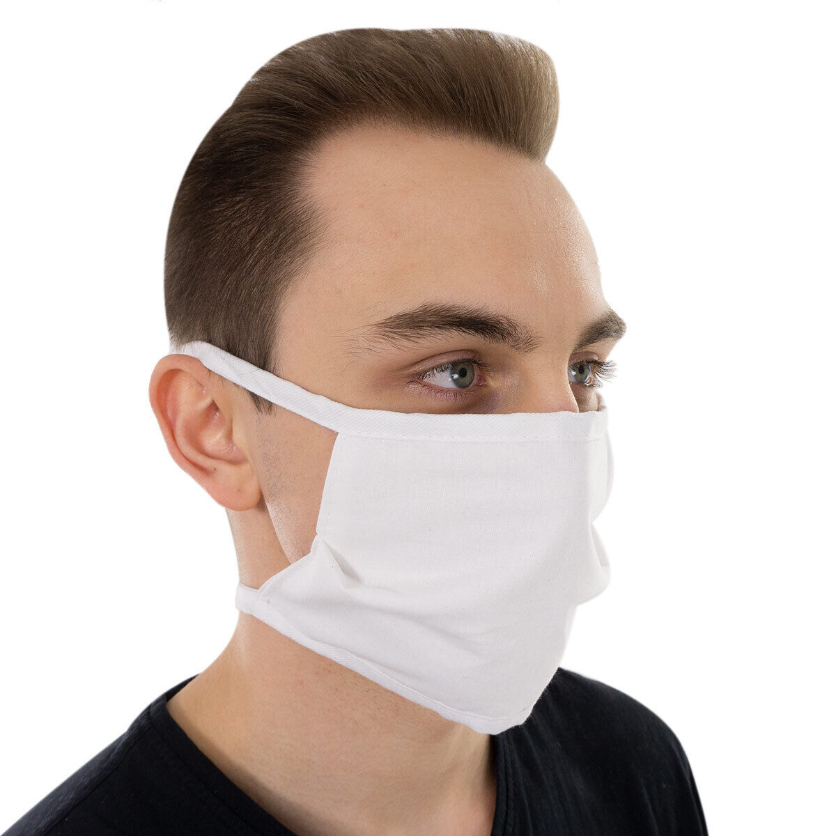 Maske mit Bändern 5er Pack