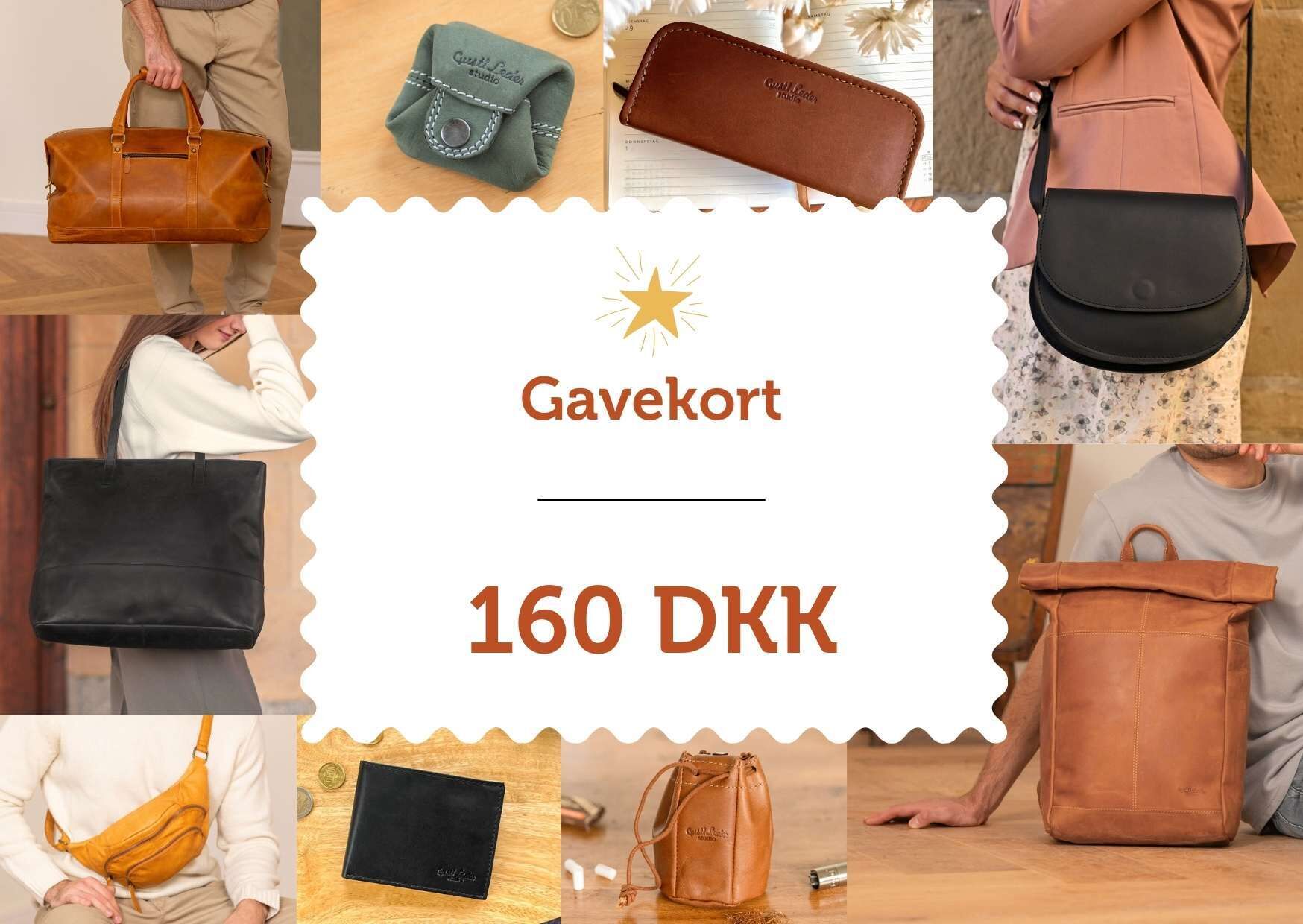160 DKK gavekort per e-mail