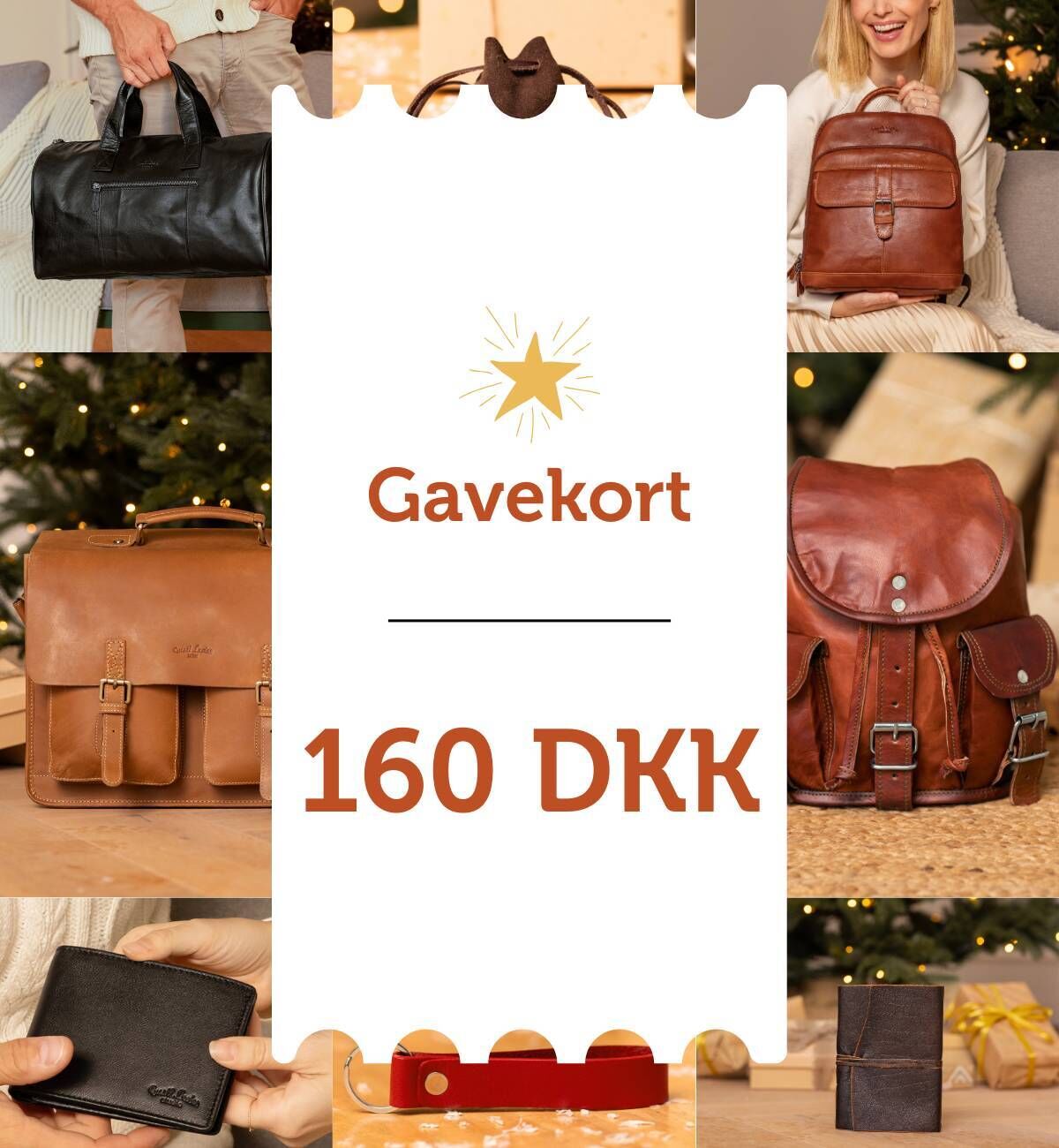 160 DKK gavekort per e-mail