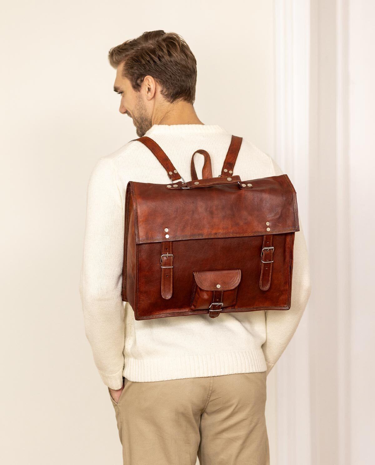 Satchel back pack sale