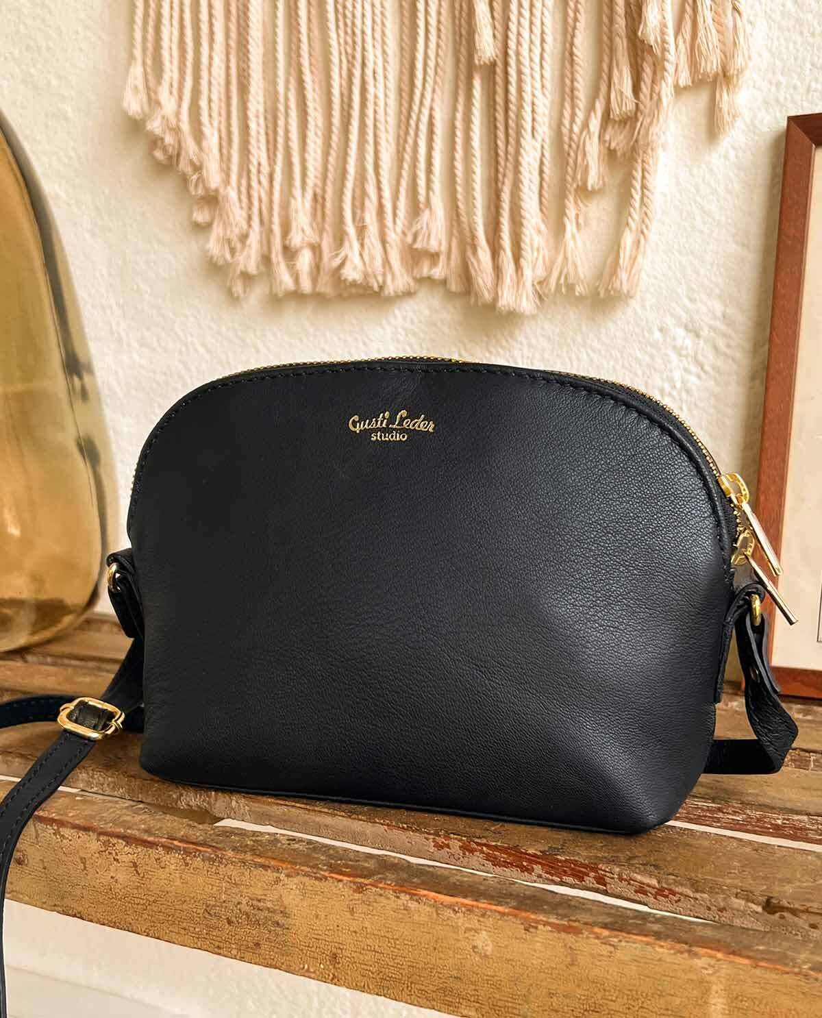 Simple leather crossbody bag online