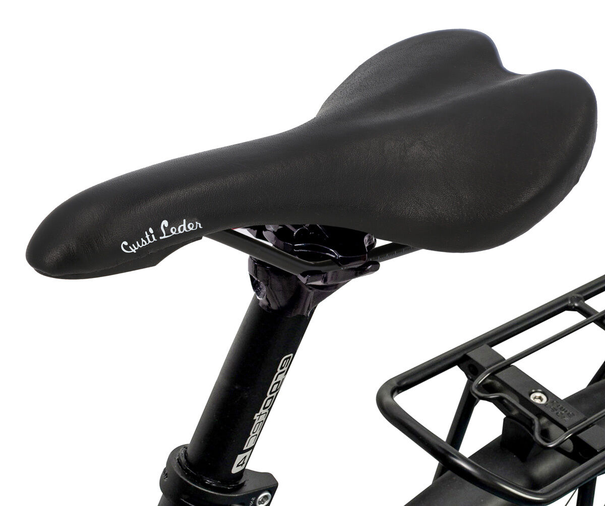 Leather bike seat online