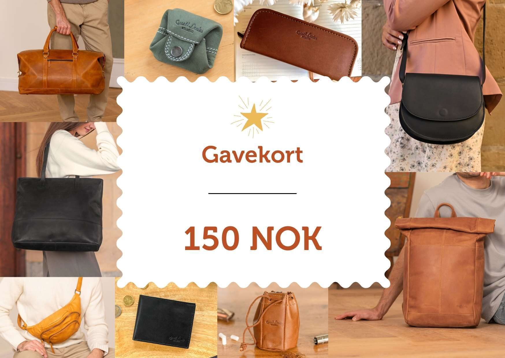 150 NOK gavekort via epost