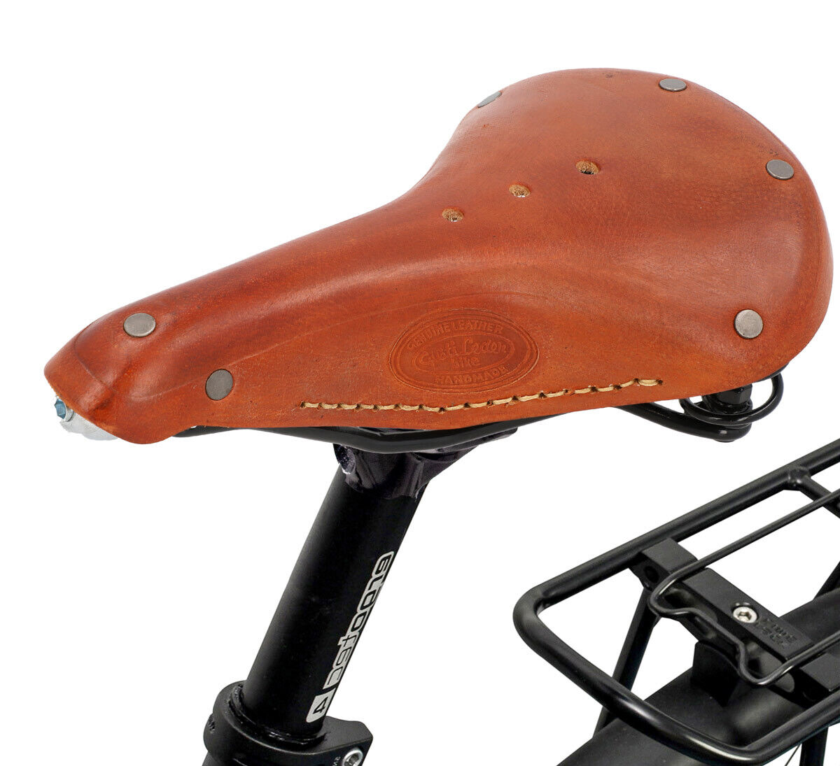 Leather orders cycle saddle