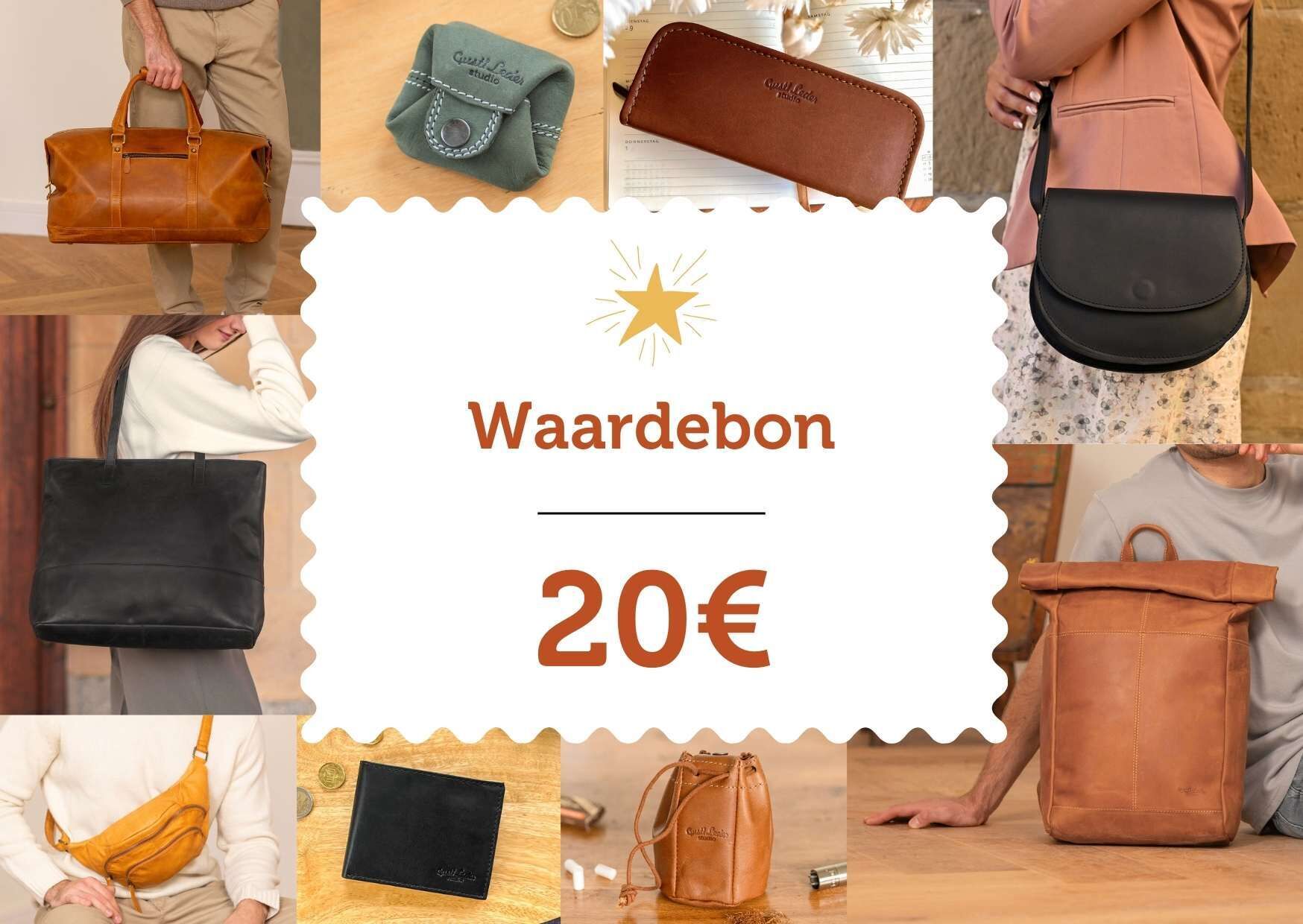 20€ waardebon per e-mail