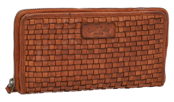 Leather wallets and purses