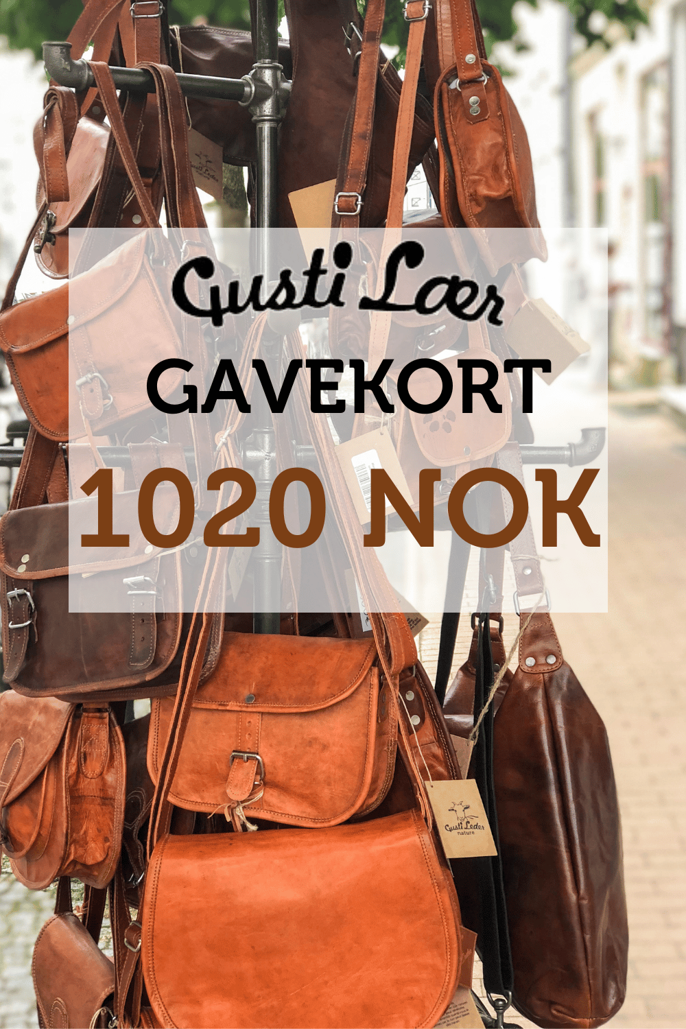 1020 NOK gavekort via epost