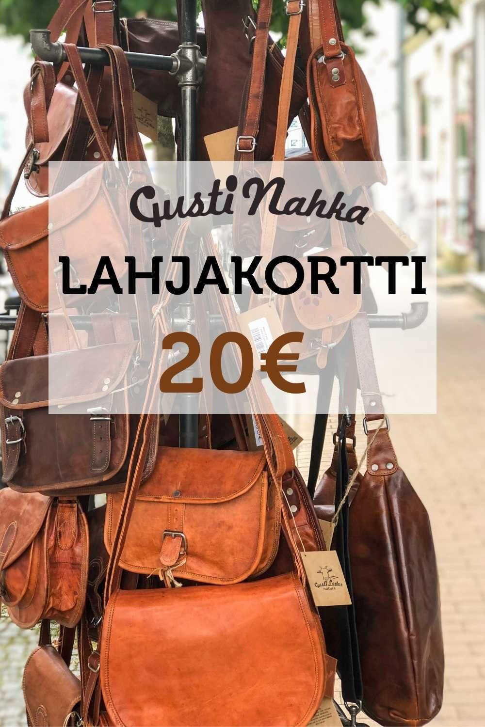 20€ lahjakortti sähköpostitse