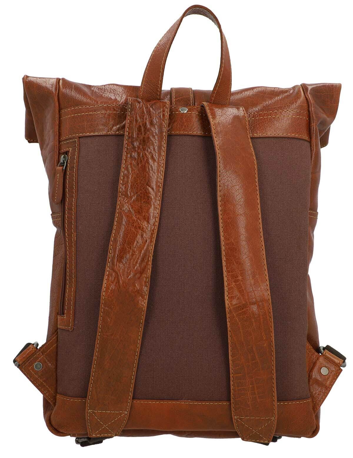 Outlet Rucksack - eines defekten Reißverschlusses - kleinere Lederfehler - anonsten neu – Sieh