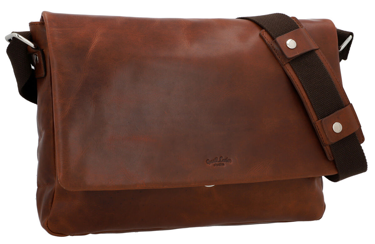 Tan leather computer bag deals