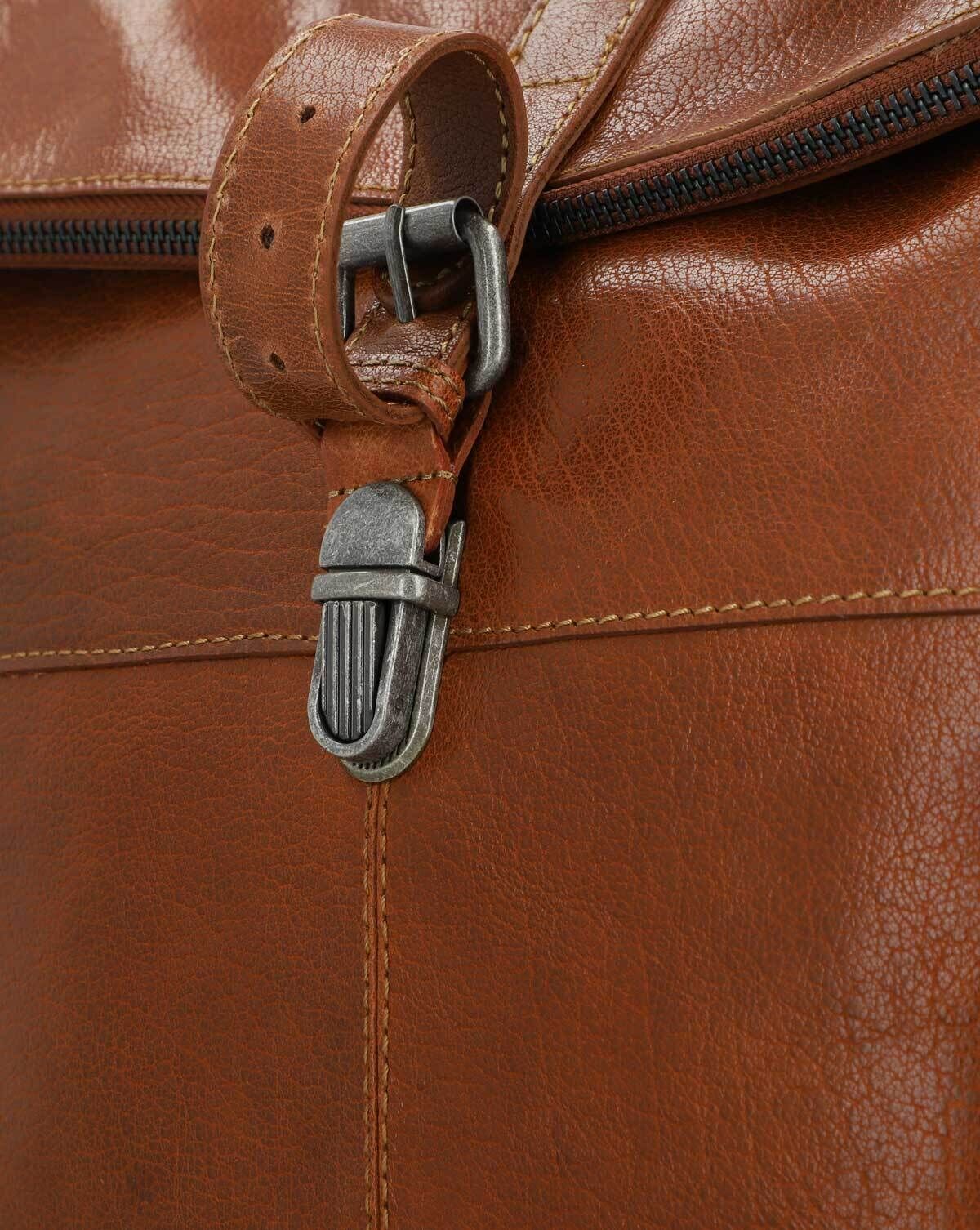 Outlet Rucksack - eines defekten Reißverschlusses - kleinere Lederfehler - anonsten neu – Sieh