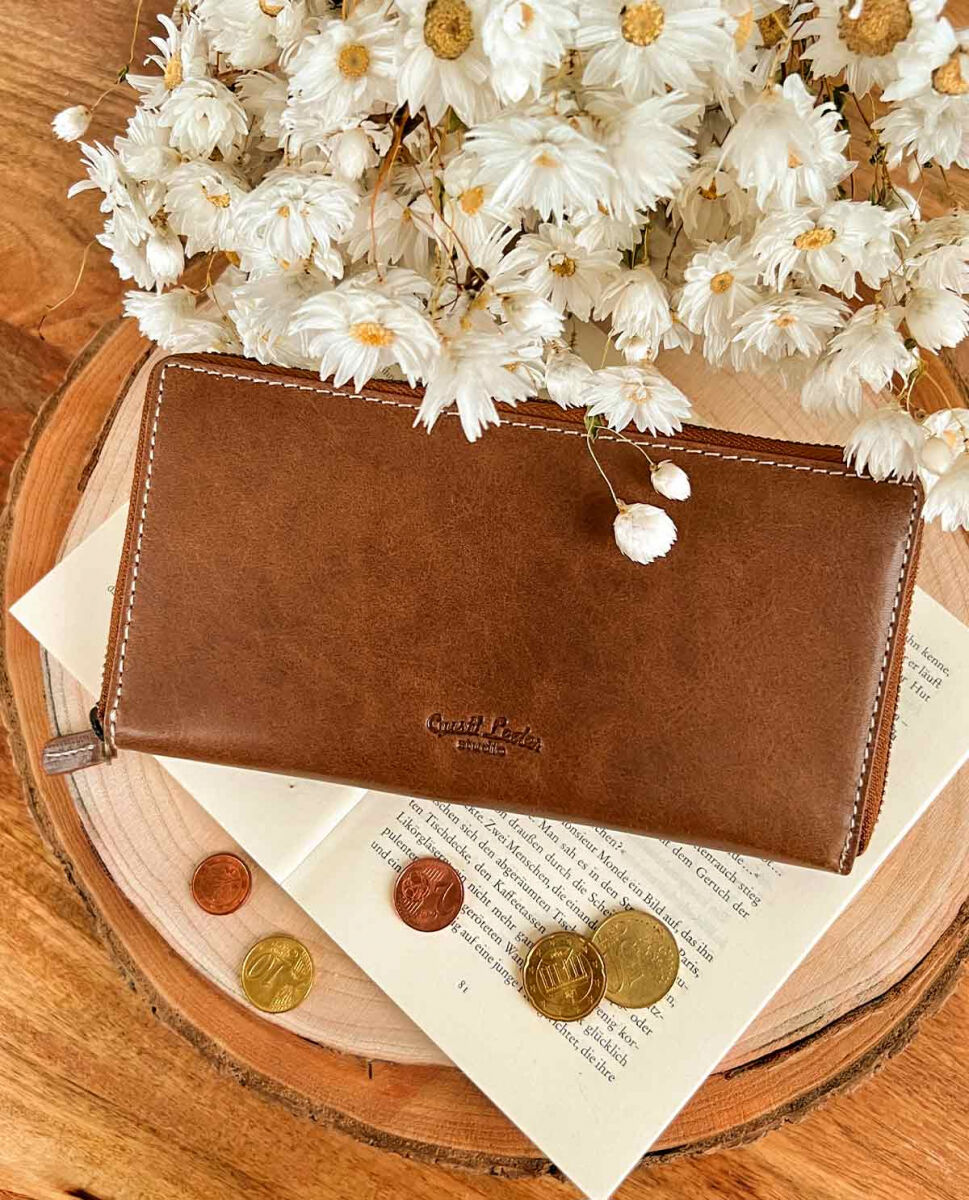 Ladies leather purses and wallets best sale