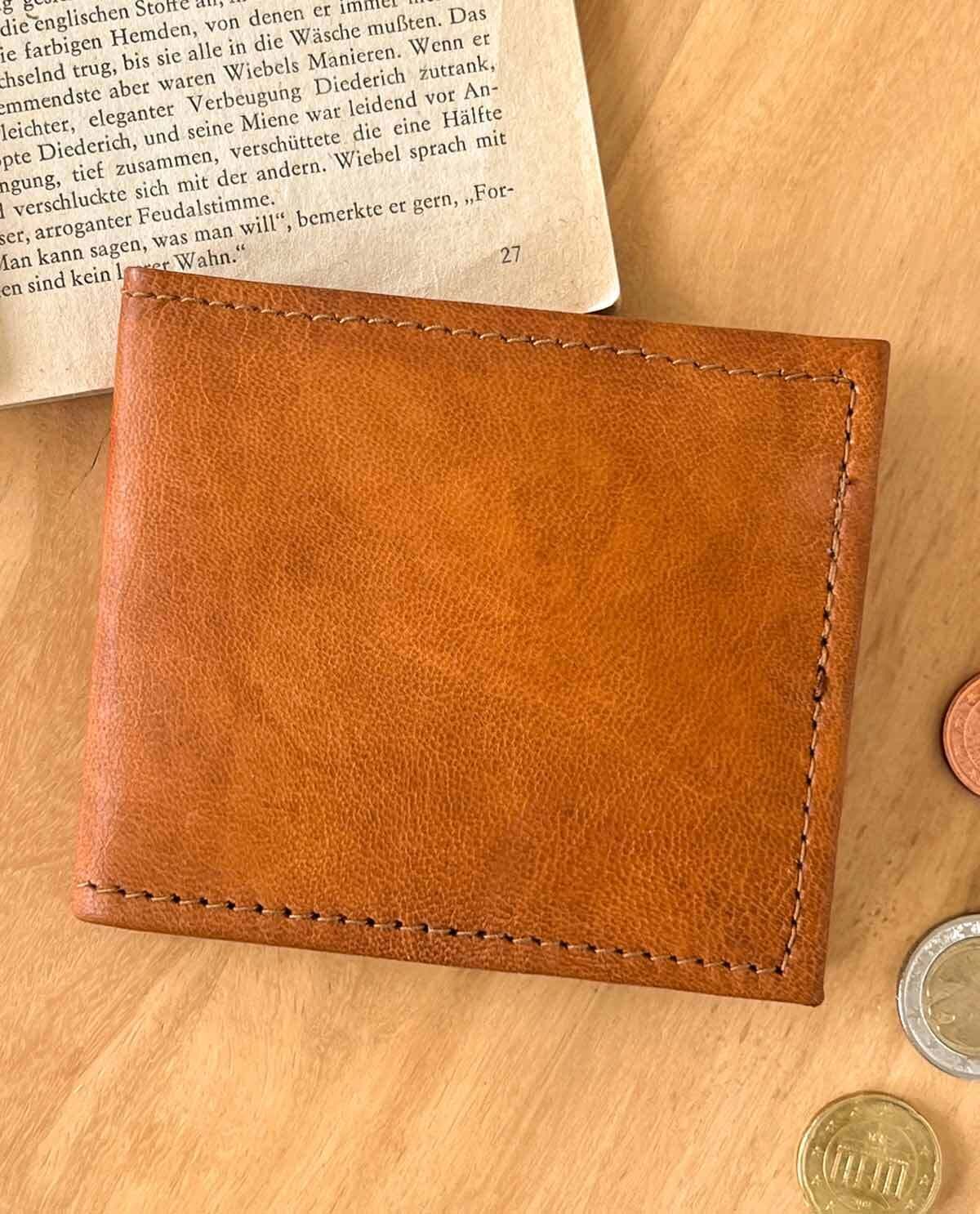 Leather wallet Emil Gusti Leather