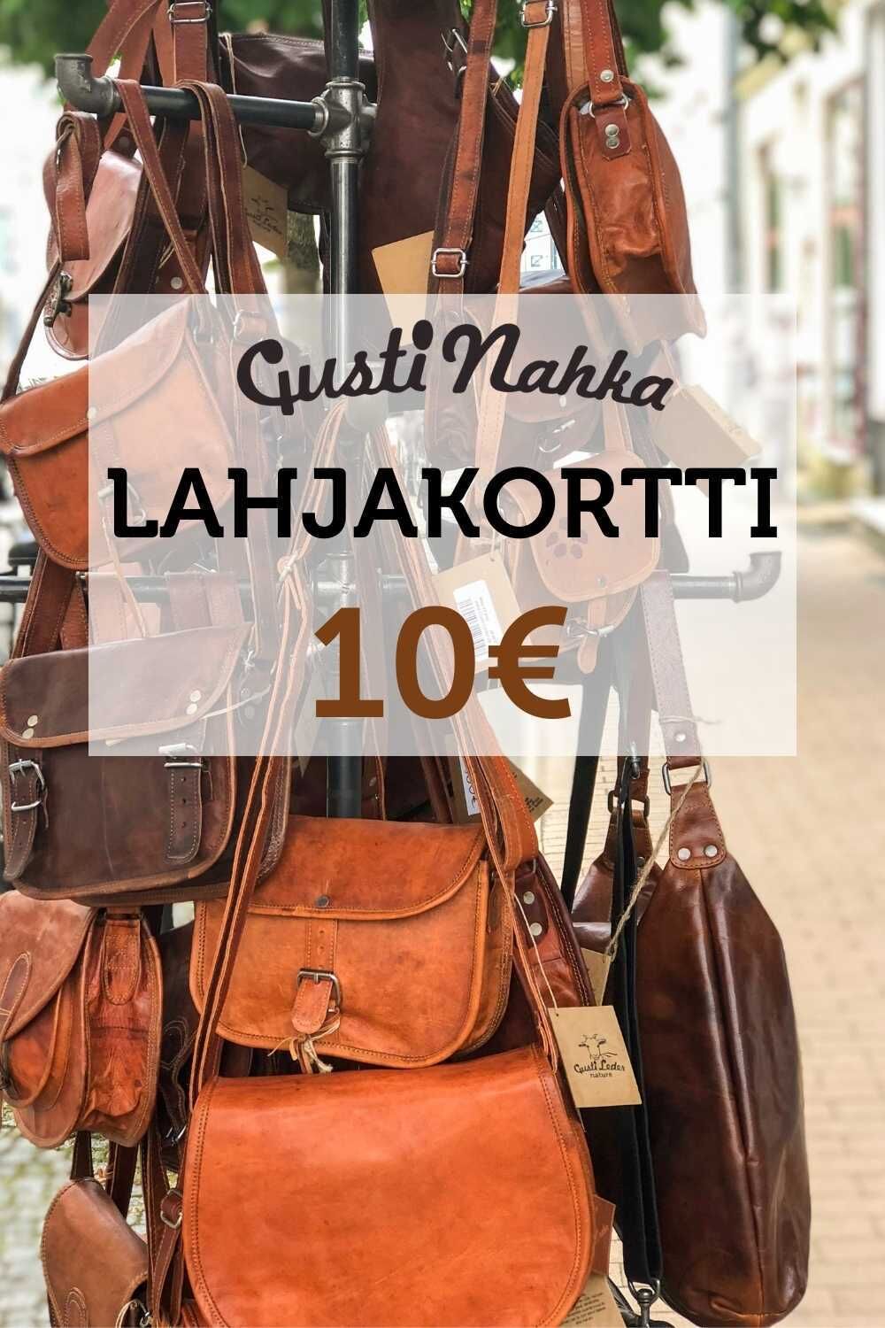 10€ lahjakortti sähköpostitse