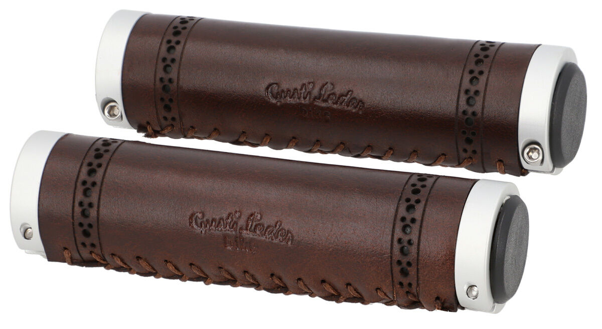 Leather bicycle grips online