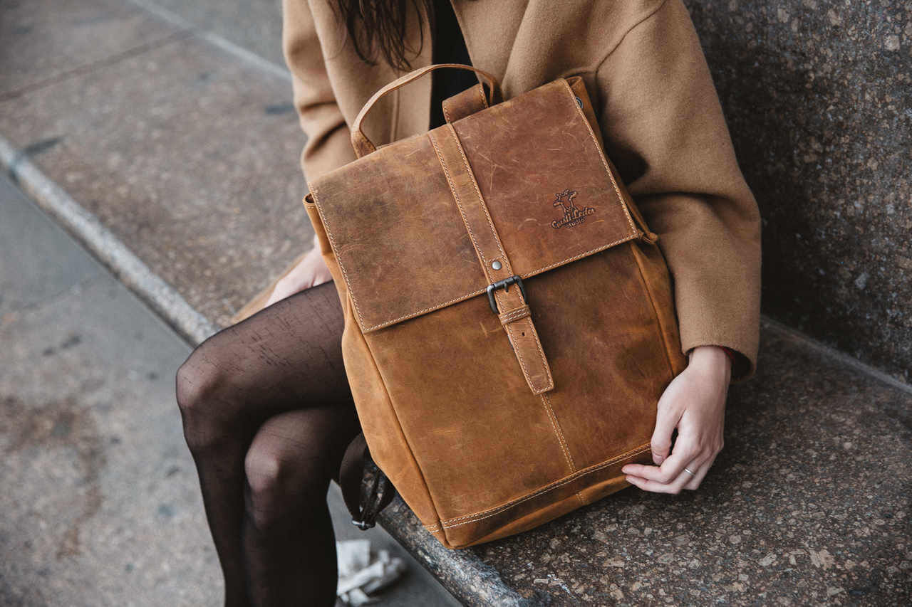 Vintage-Leder-Jaime-Rucksack-braun